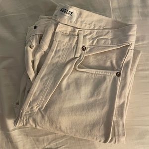 AGOLDE - 90s PINCH WAIST JEAN - WHITE